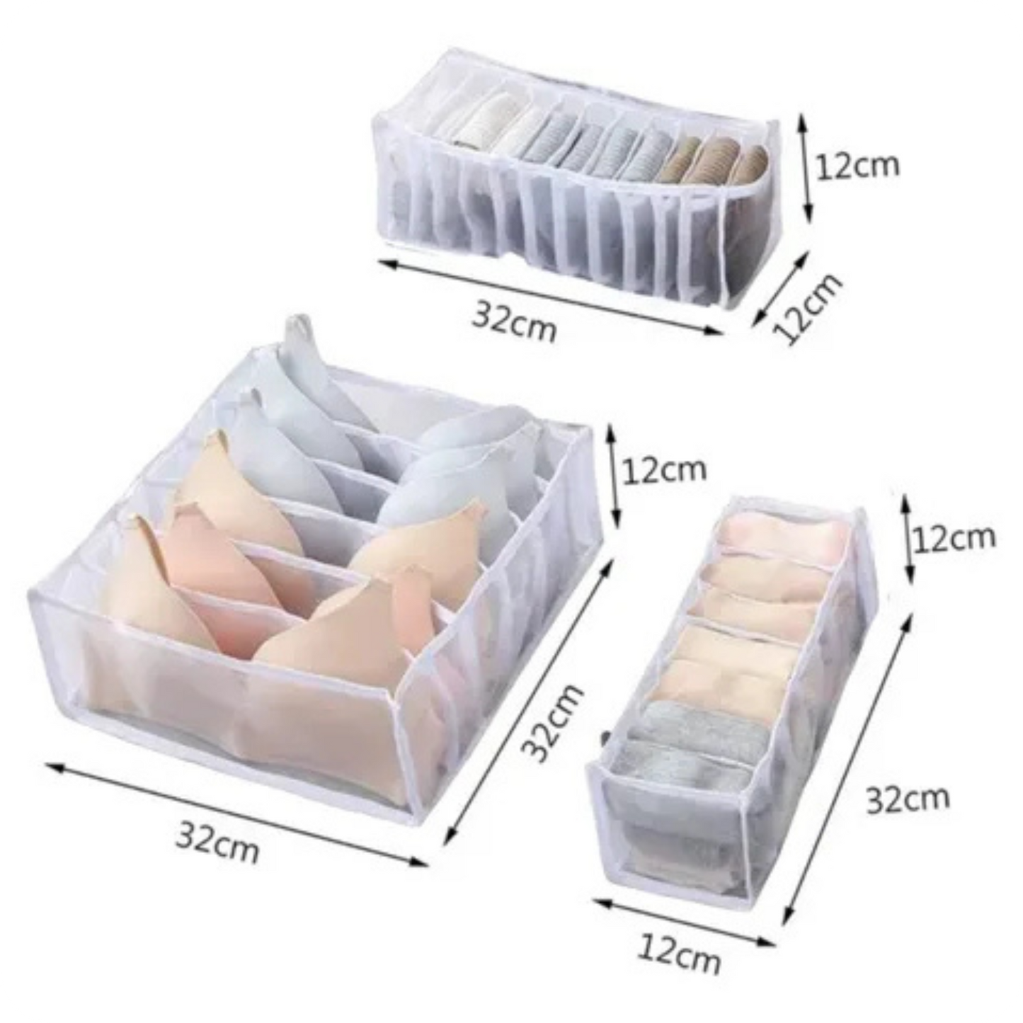 Set of 3 Clothing Organizers | ClosetZen