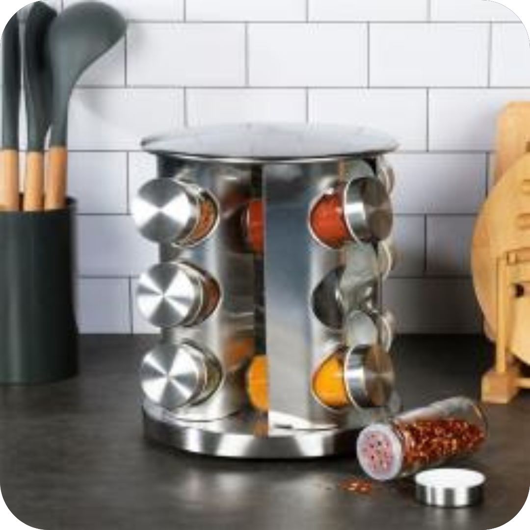 SPICE CAROUSEL™ ROTATING CONDIMENT DISPENSER
