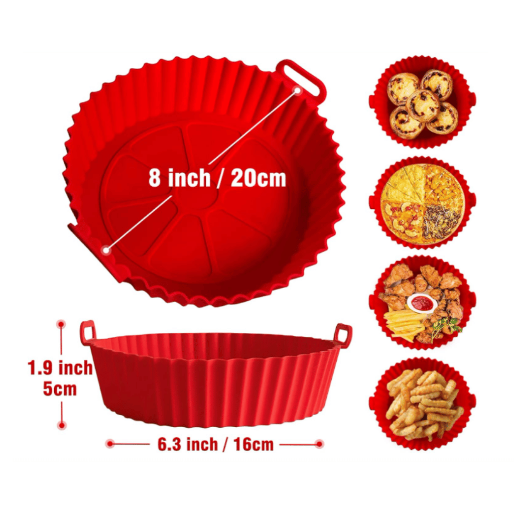 Silicone Air Fryer Basket 2x1 Promo | Silicook