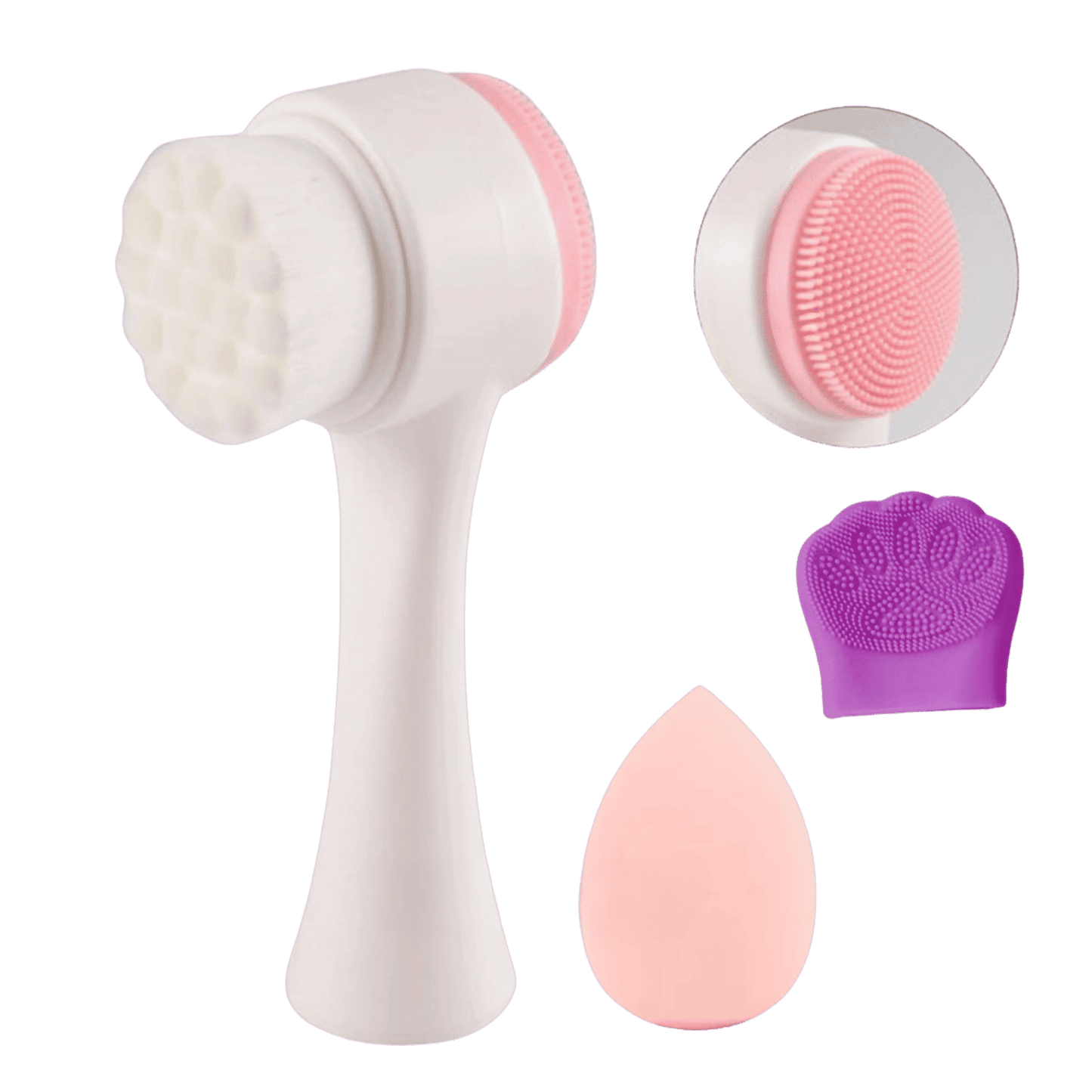 Exfoliation Kit + Makeup Sponge | Clean Skin 3-in-1