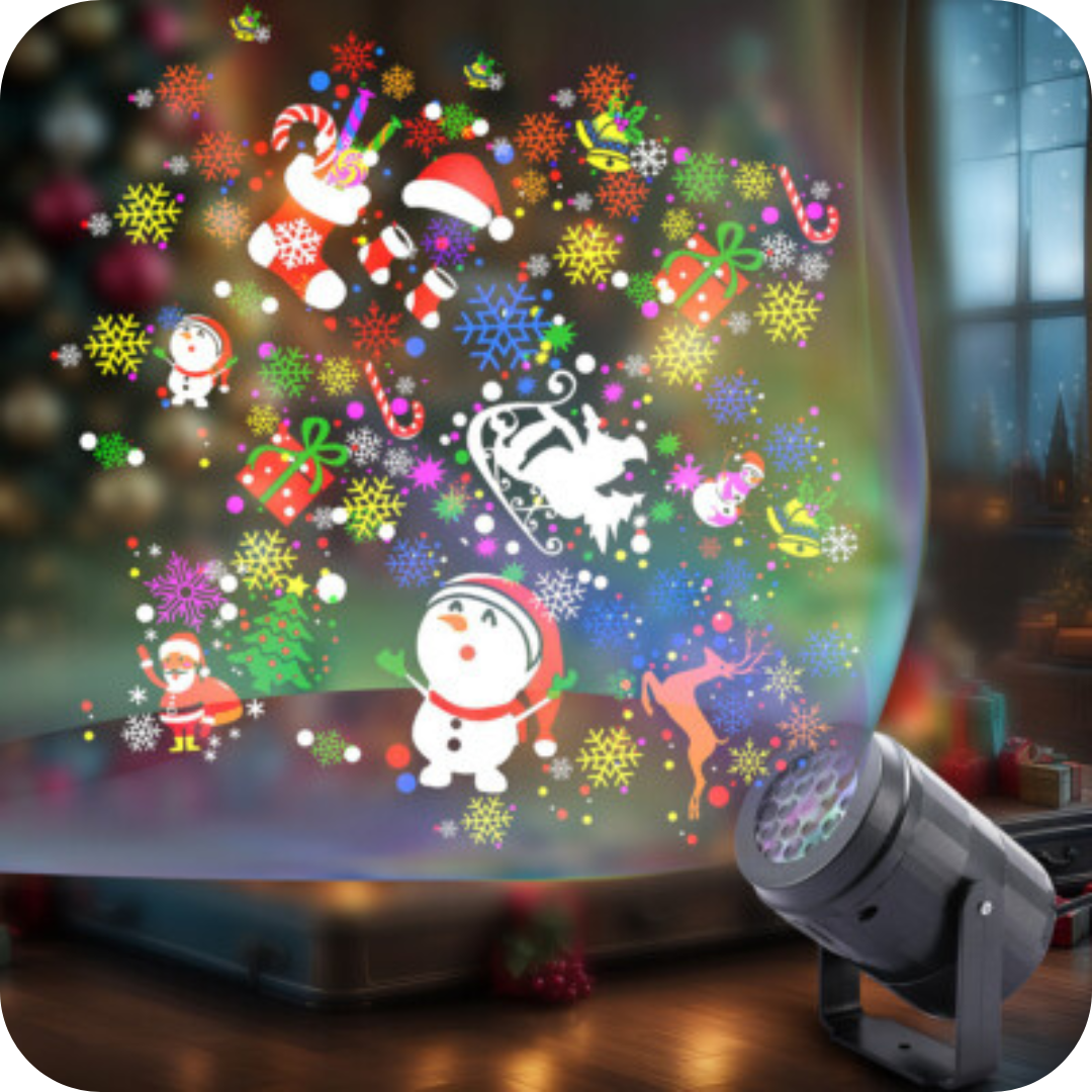 LED Christmas Projector with 12 Films | XmasBeam