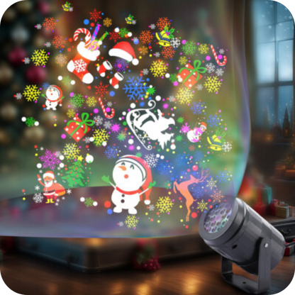 LED Christmas Projector with 12 Films | XmasBeam