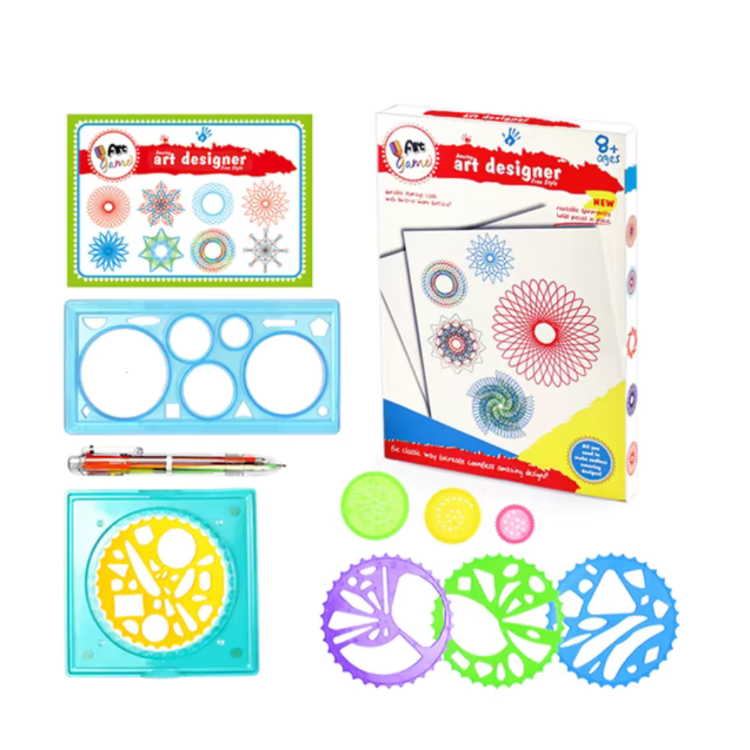 Artistic Design Kit with Spiral Wheels | SpiroArt