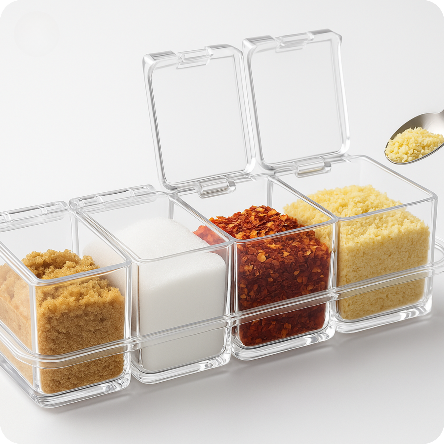 Acrylic Condiment Box | CondimGlass