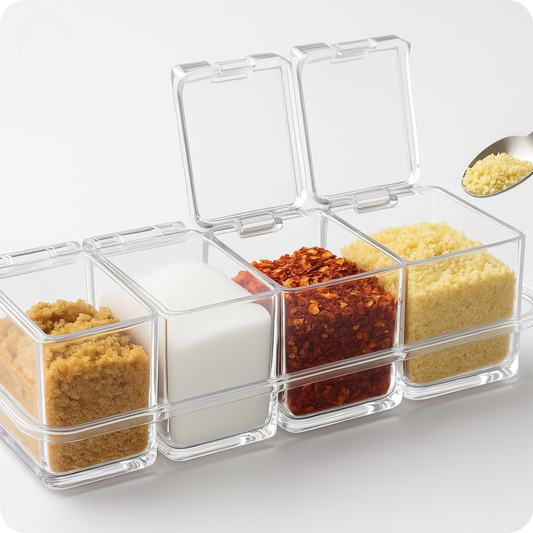 Acrylic Condiment Box | CondimGlass