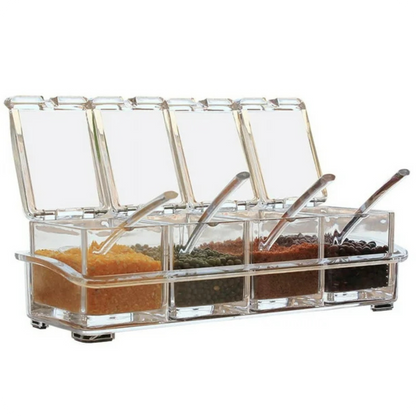 Acrylic Condiment Box | CondimGlass