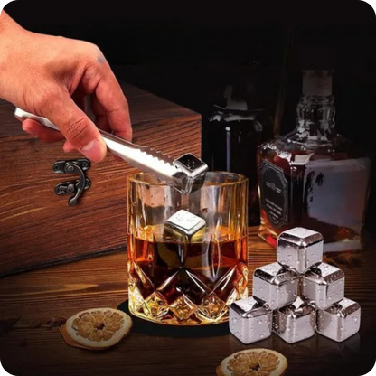 Stainless Steel Ice Cubes | IceCube Pro