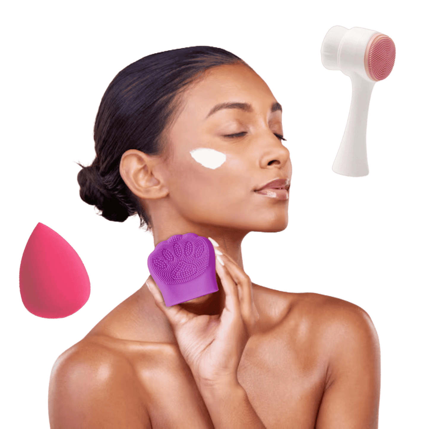 Exfoliation Kit + Makeup Sponge | Clean Skin 3-in-1