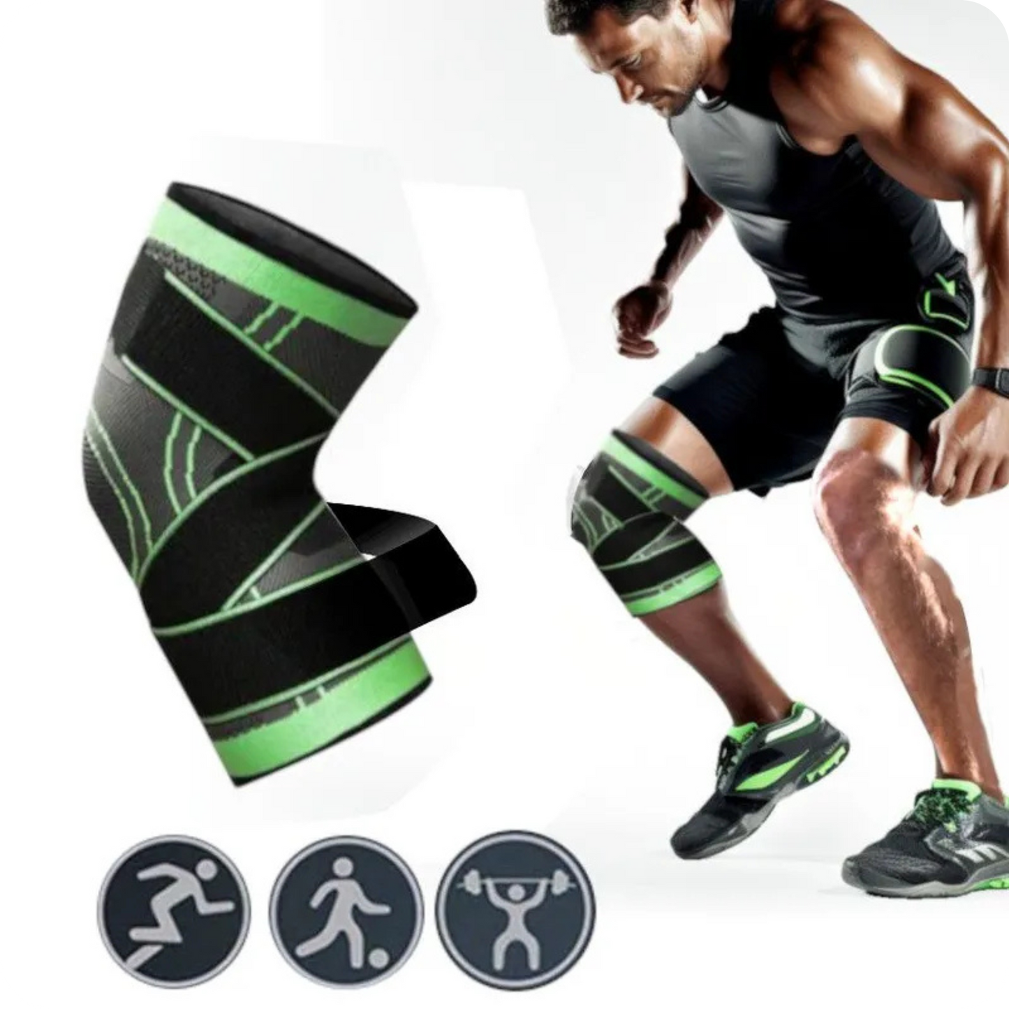 Compression Knee Sleeve | KneeGuard