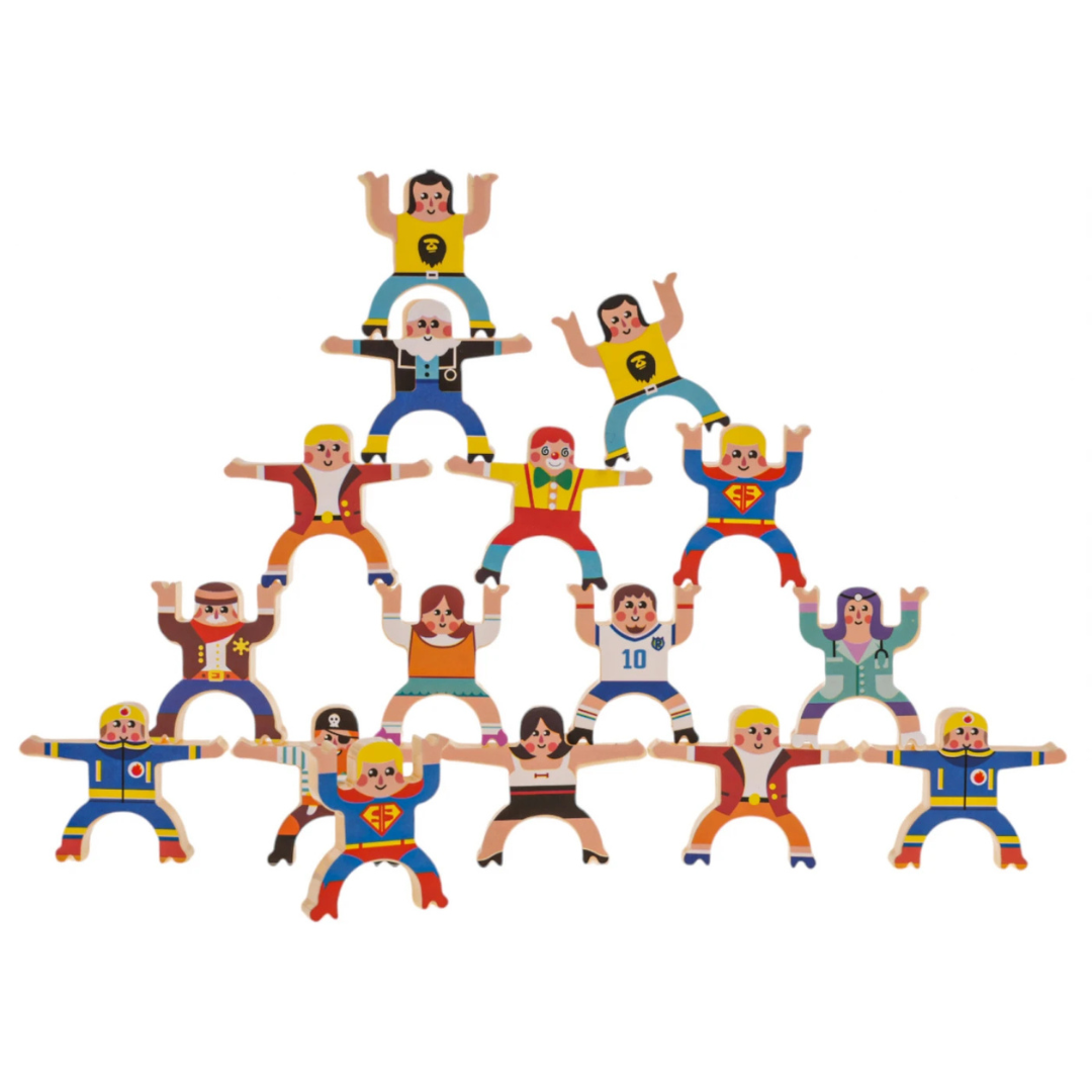Character Balance & Stacking Game | HérculesJenga