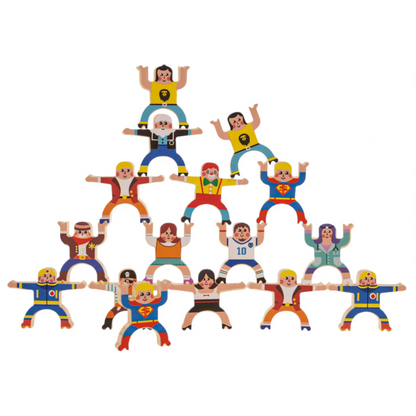 Character Balance & Stacking Game | HérculesJenga