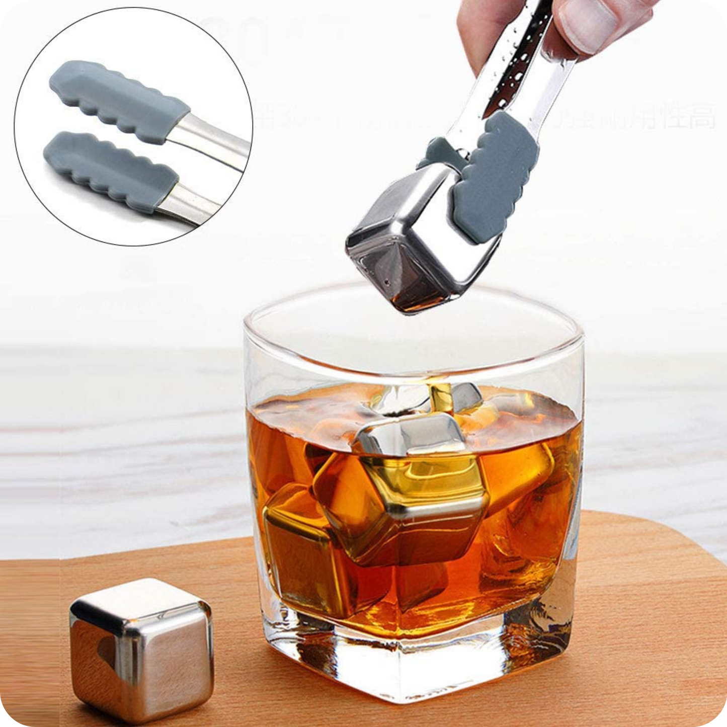 Stainless Steel Ice Cubes | IceCube Pro
