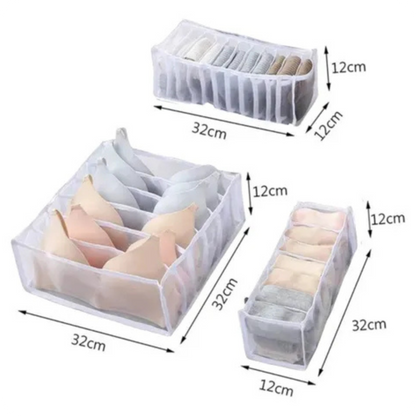 Set of 3 Clothing Organizers | ClosetZen