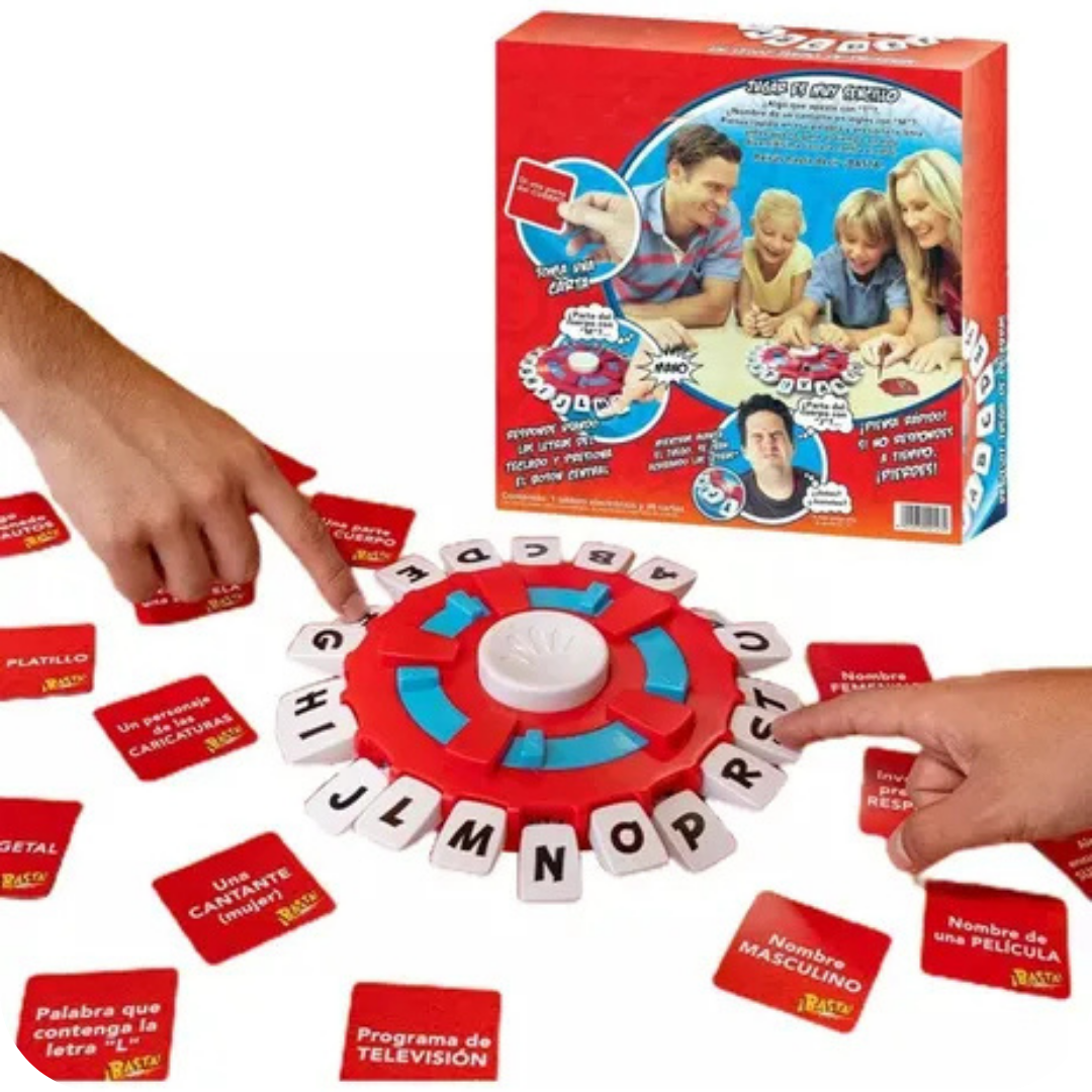 Fast Word Board Game | ¡Basta!