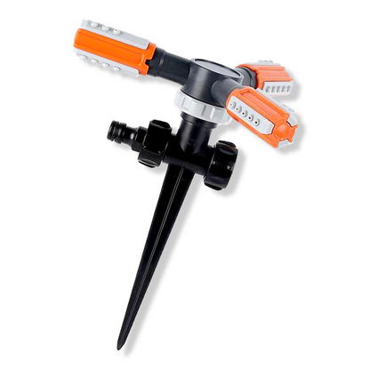 360° Rotating Garden Sprinkler with Stake | HydroSpin