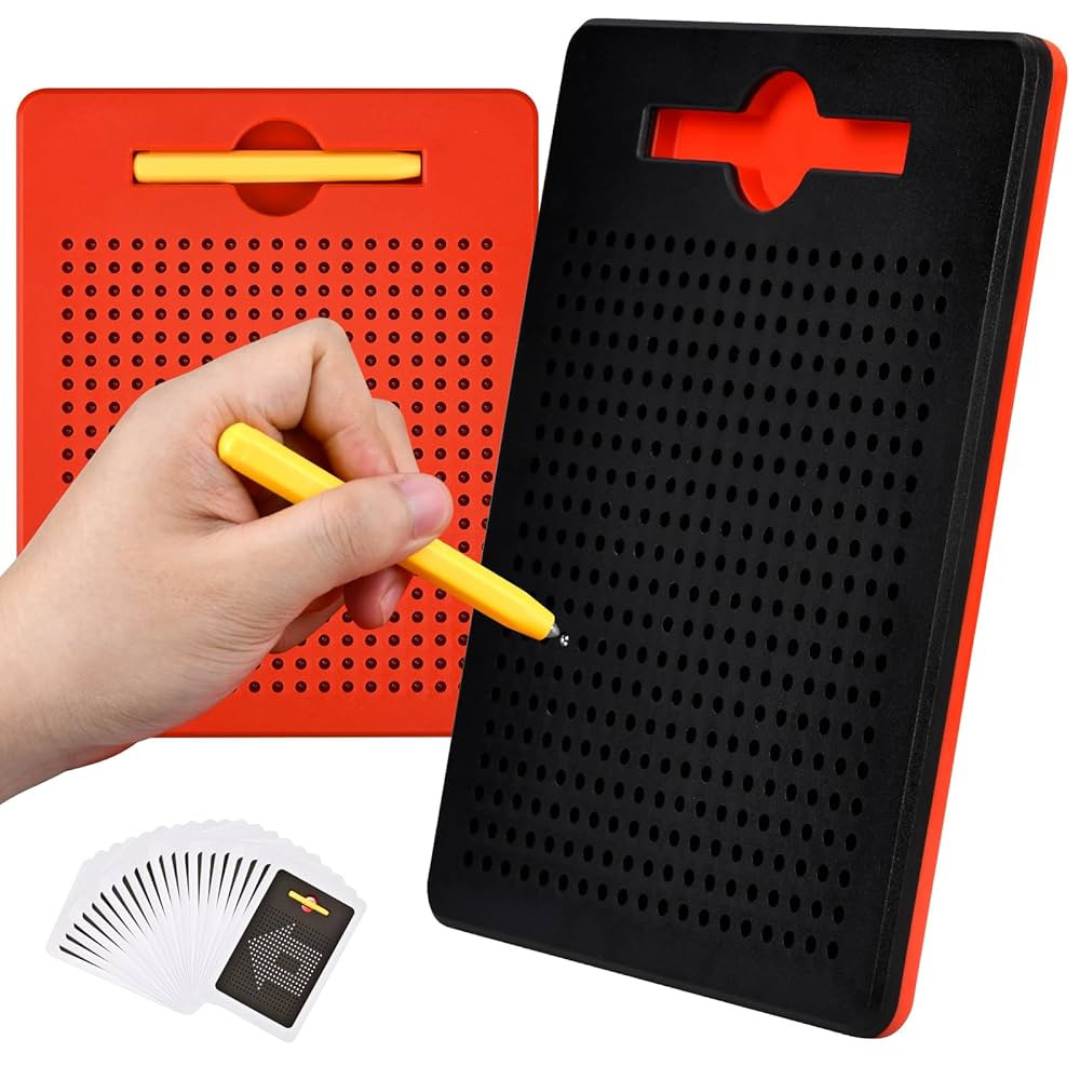 Magnetic Drawing Board with Beads & Pencil | MagBoard