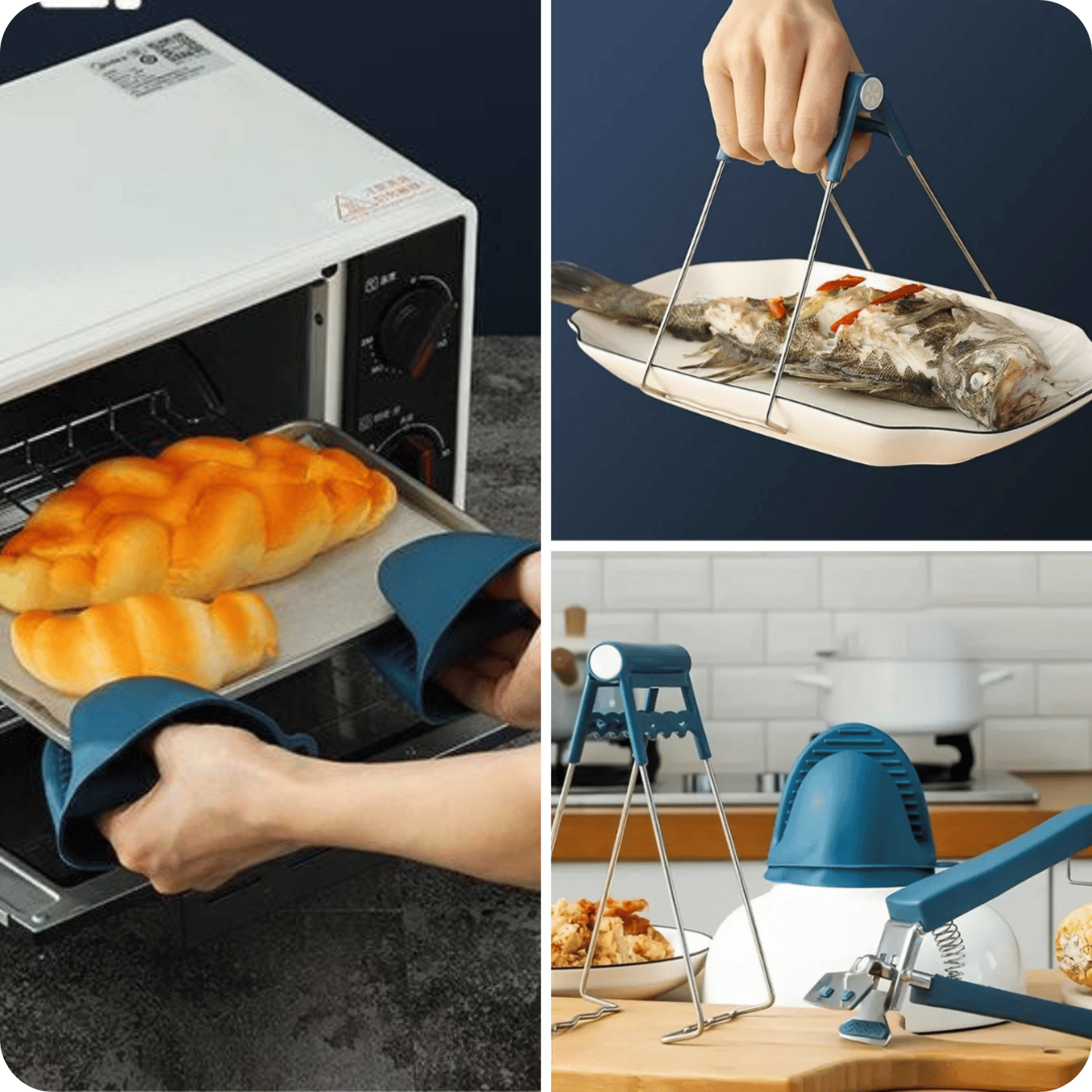 Hot Container Grip Kit for Cooking | Cool Touch