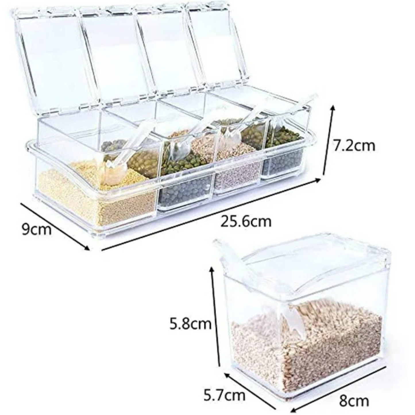 Acrylic Condiment Box | CondimGlass