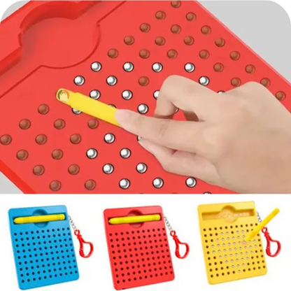 Magnetic Drawing Board with Beads & Pencil | MagBoard