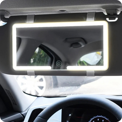 Car Mirror with LED Light | LumiMirror