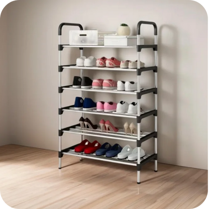 6-Level Shoe Rack | ShoeRack Pro