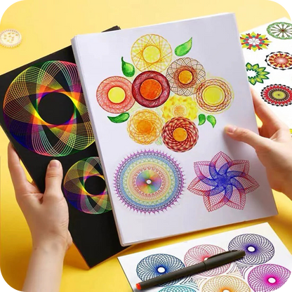 Artistic Design Kit with Spiral Wheels | SpiroArt