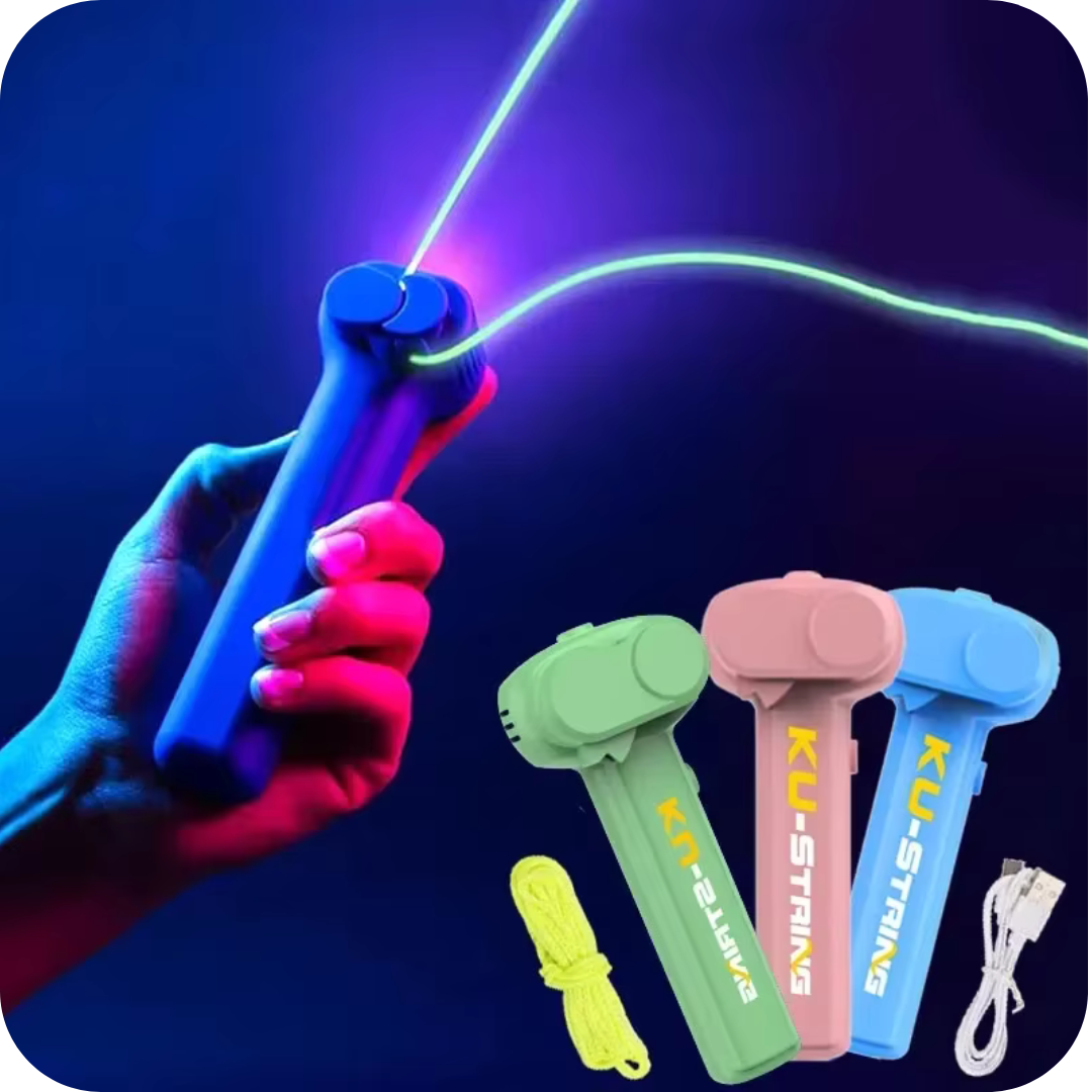 Floating LED Rope Launcher | GlowString