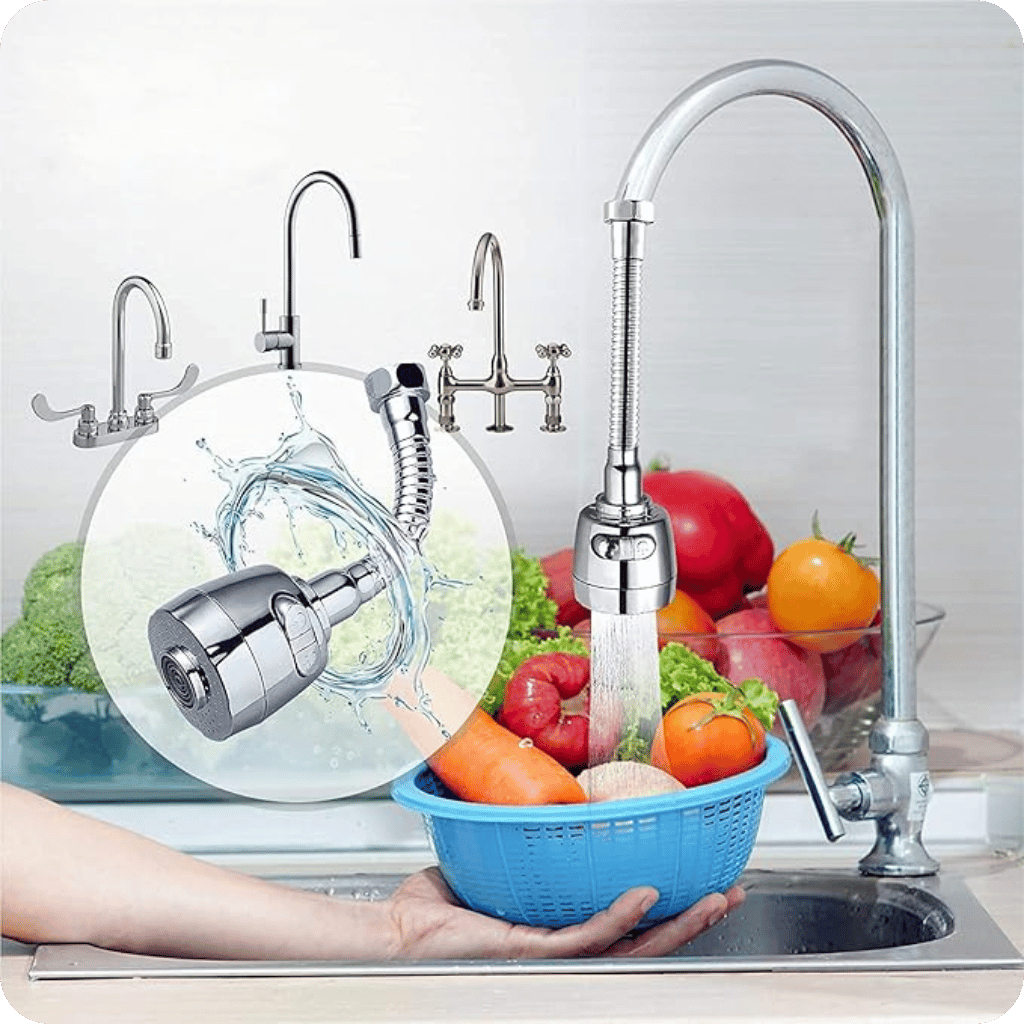 360° Water Faucet Extender | Splash Master