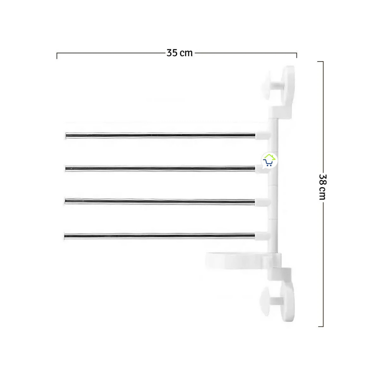 Stainless Steel Towel Bar | GripTowel