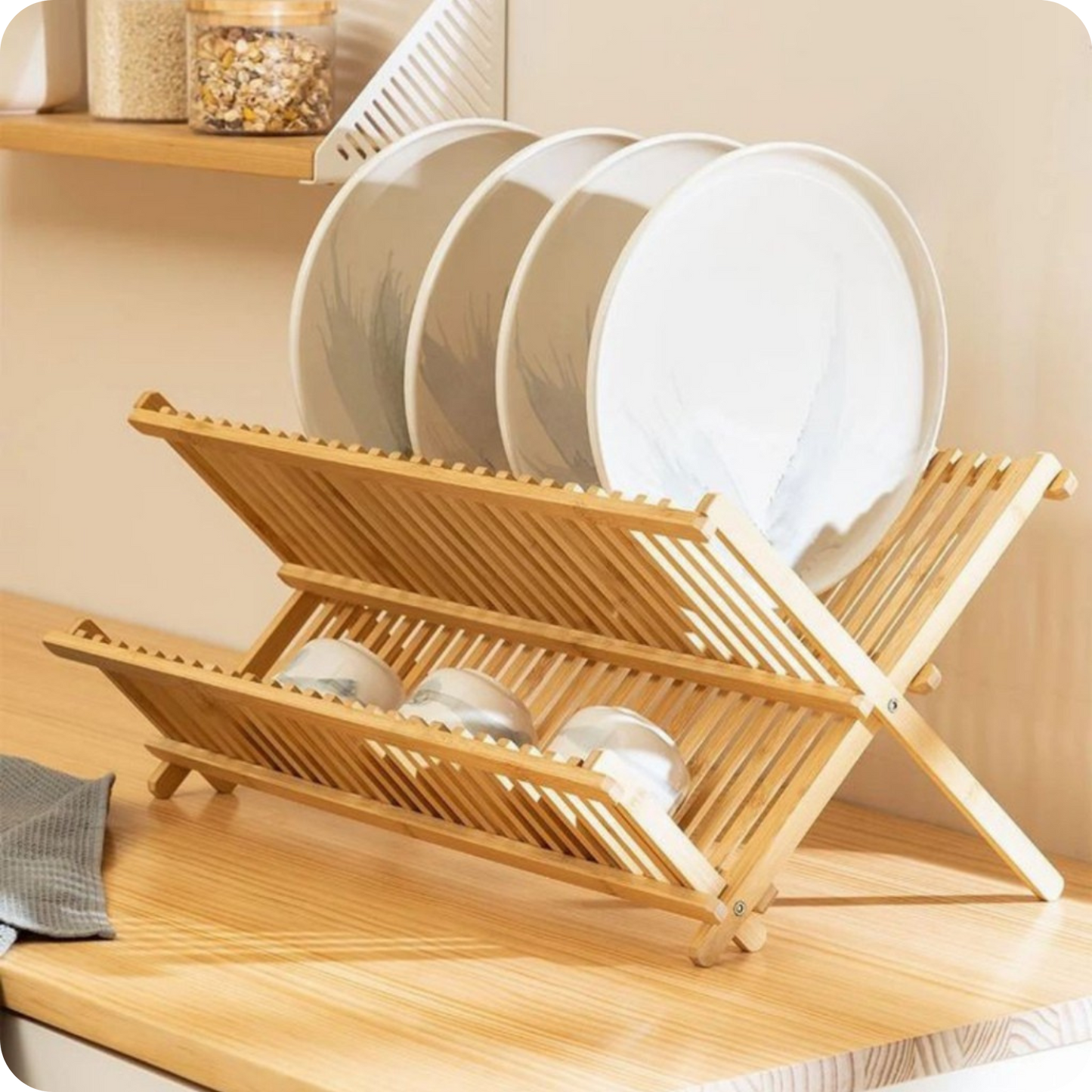 Foldable Dish Organizer | DryFold