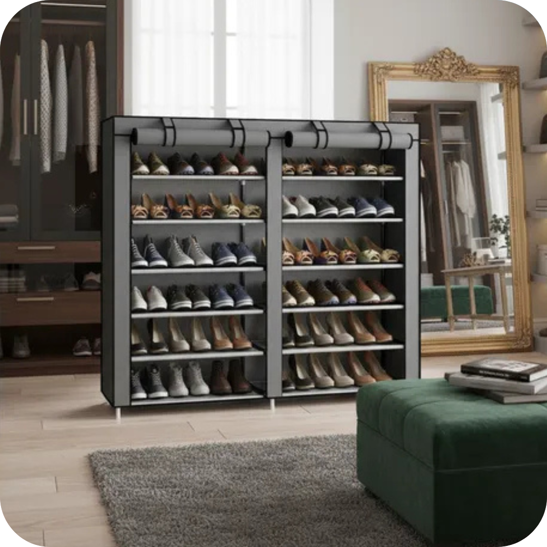 6-Level Shoe Organizer | ShoeOrganizer