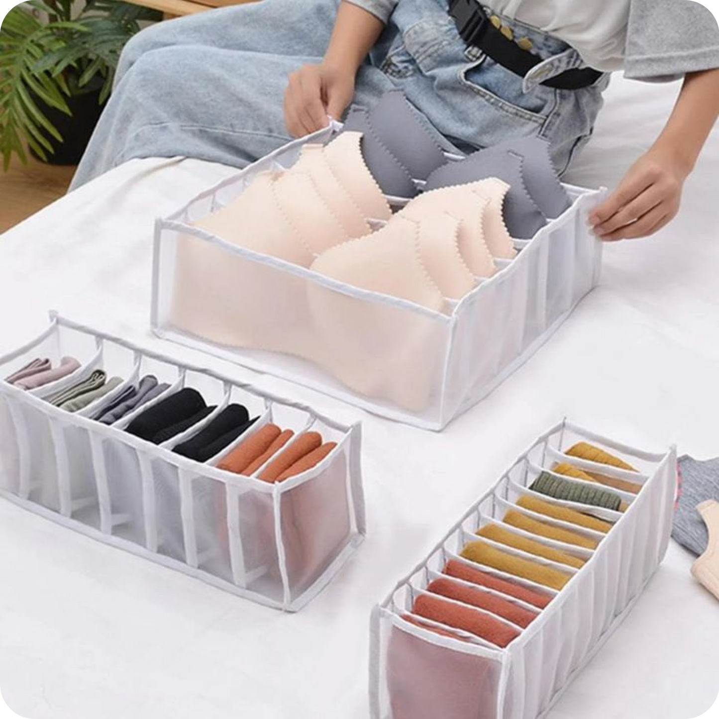 Set of 3 Clothing Organizers | ClosetZen