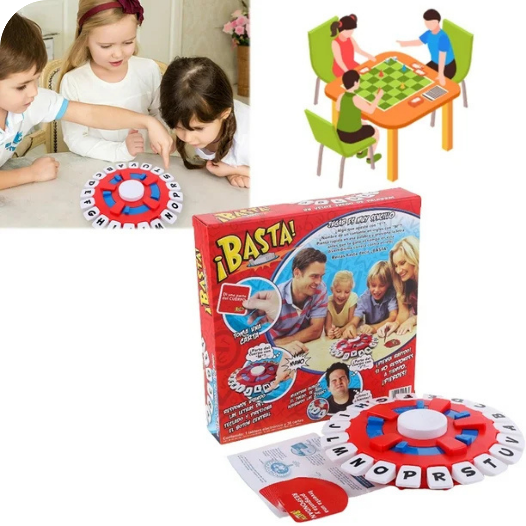 Fast Word Board Game | ¡Basta!