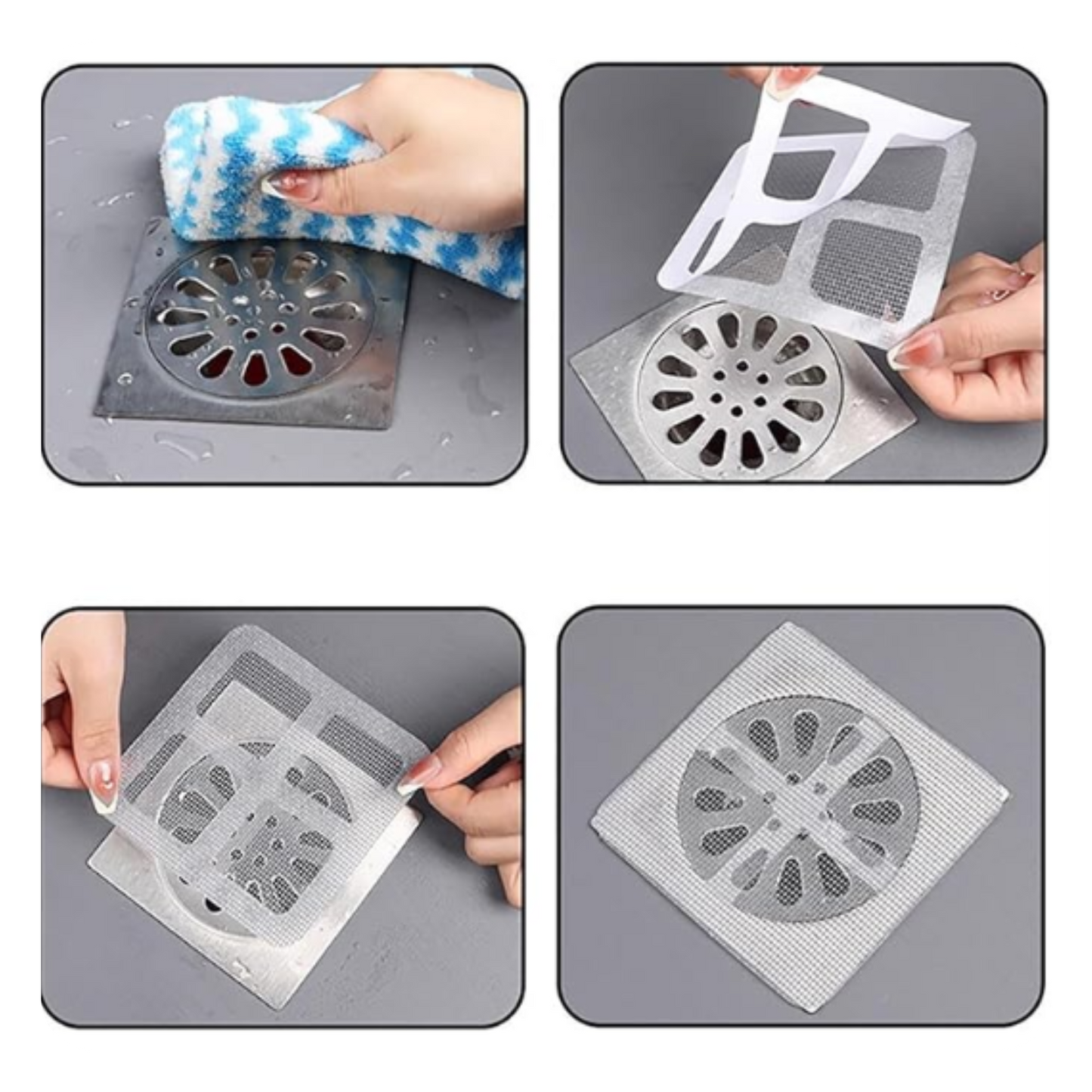 Adhesive Drain Covers - 9x1 | DrainSeal