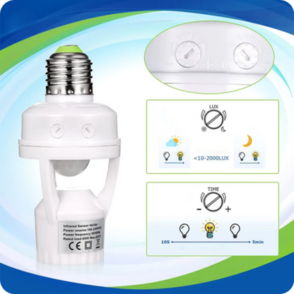 Motion Sensor Light Socket | IntelliLux