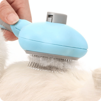 Metal Bristle Pet Brush | Pelufino Pro