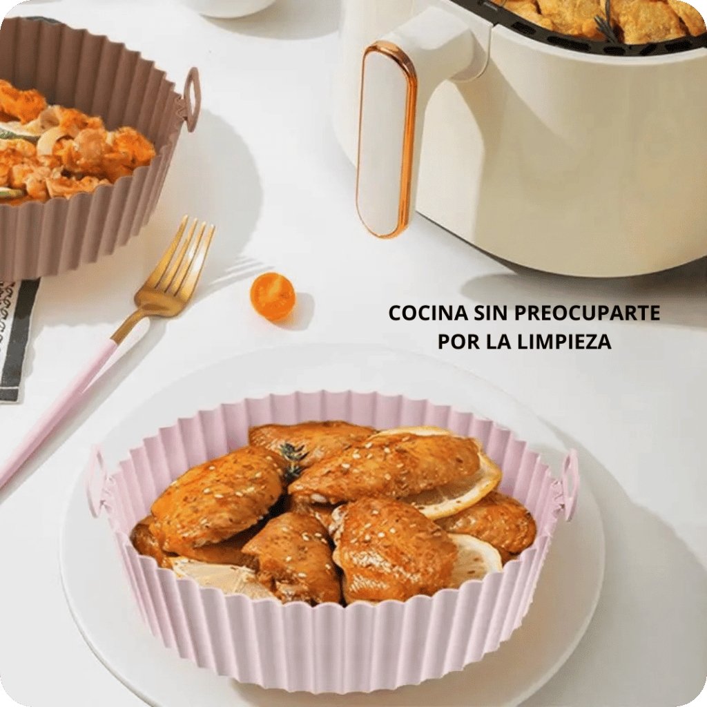 Silicone Air Fryer Basket 2x1 Promo | Silicook