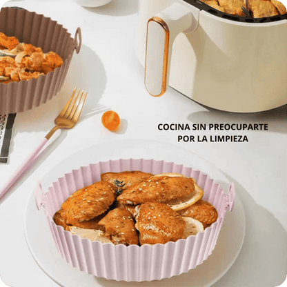 Silicone Air Fryer Basket 2x1 Promo | Silicook