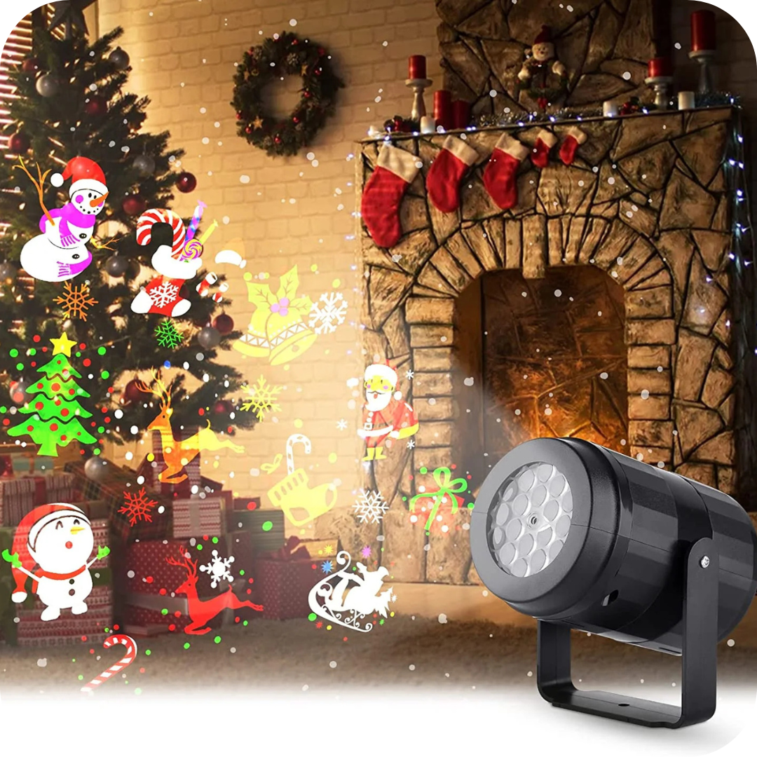 LED Christmas Projector with 12 Films | XmasBeam