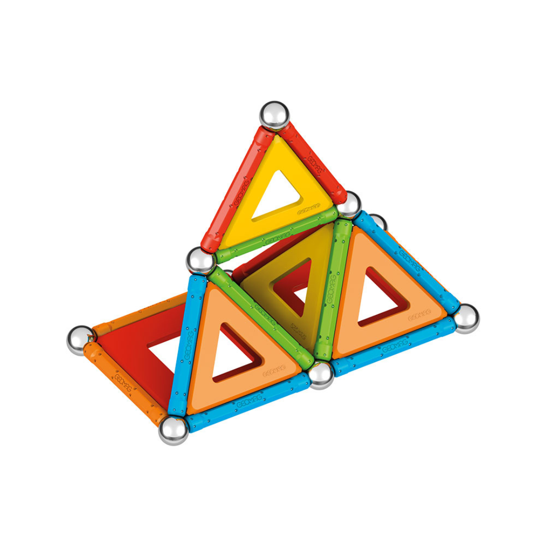 Colorful Magnetic Construction Set | MagnetiBuild