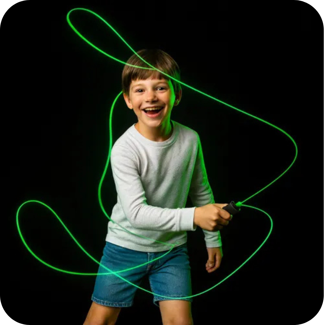 Floating LED Rope Launcher | GlowString