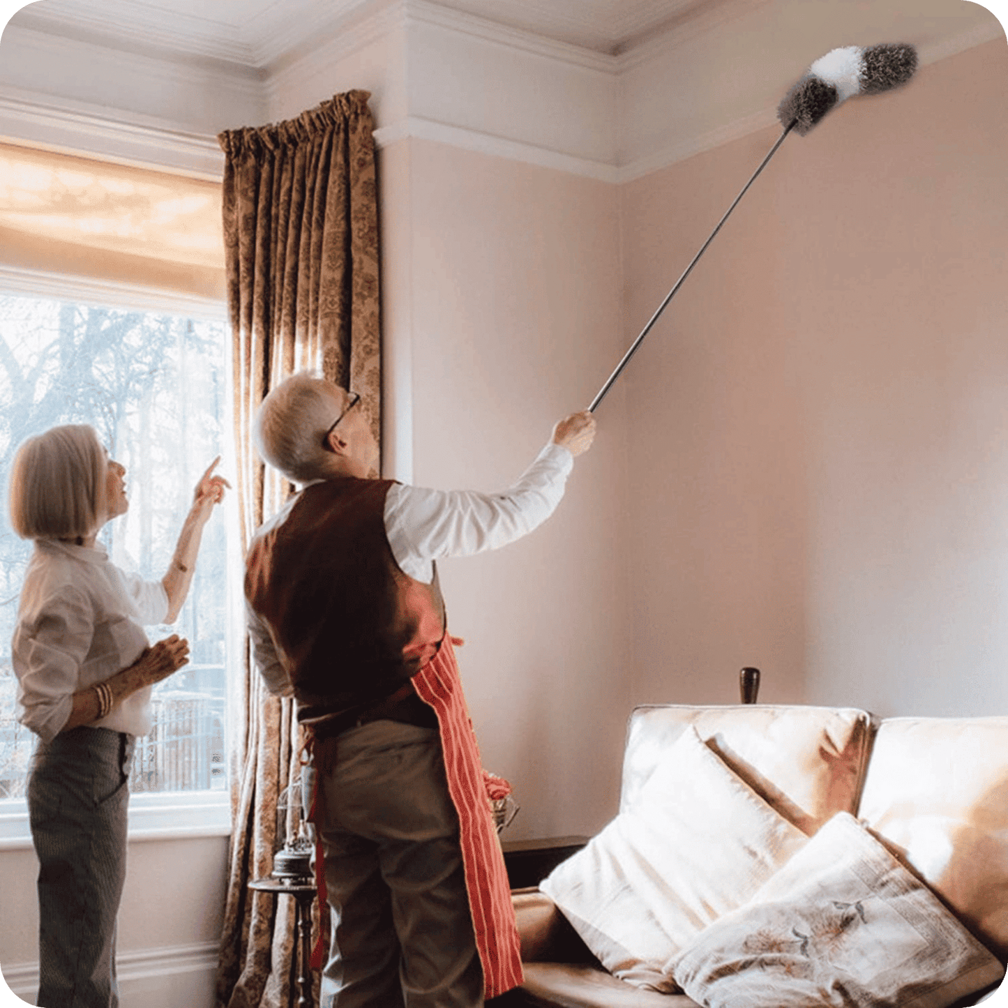 Extendable Microfiber Duster | LimpiaFlex
