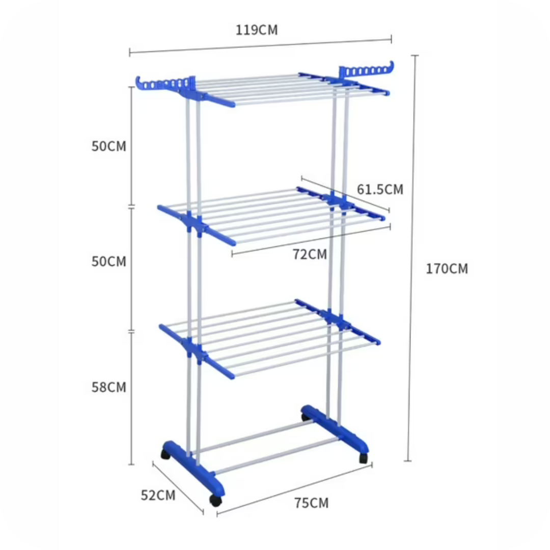 Foldable Clothes Drying Rack | Tender Vertical