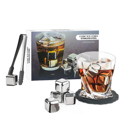 Stainless Steel Ice Cubes | IceCube Pro