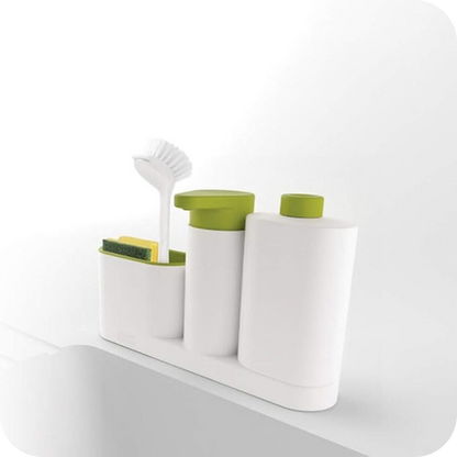 Detergent Dispenser with Sponge Holder | SoapBox