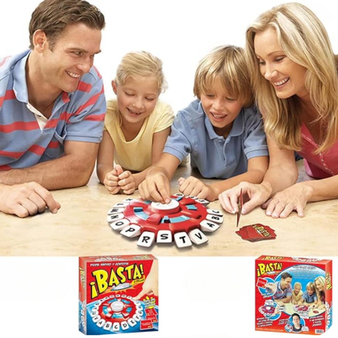 Fast Word Board Game | ¡Basta!