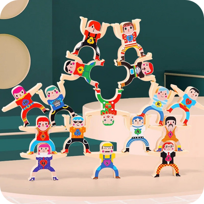 Character Balance & Stacking Game | HérculesJenga