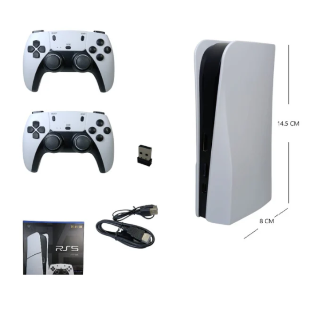 Mini Game Console with Dual Controller | GameRS5