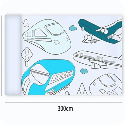 Roll Coloring Paper | DrawFun