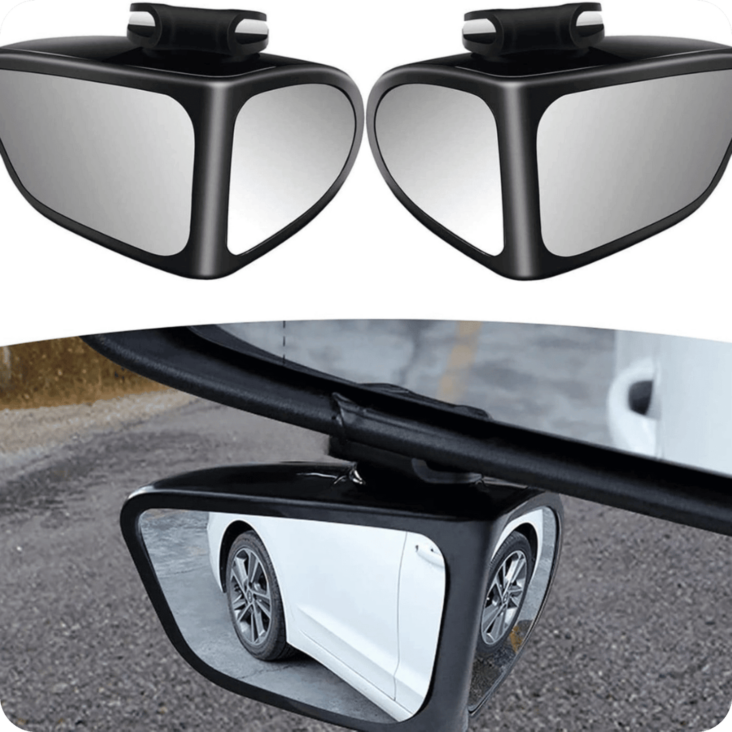 Blind Spot Rearview Mirrors Pack of 2 | TotalView